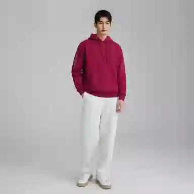 Thrasher x INDEPENDENT Flame Logo Hoodie Red