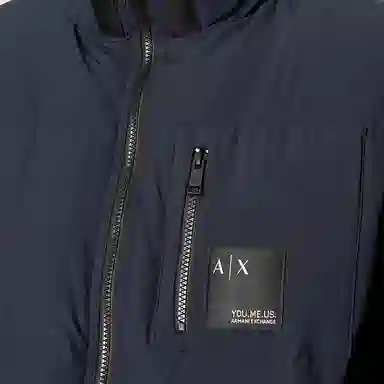 Armani Exchange FW22 Down Jacket Navy