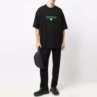 Vetements SS22 Black Tee