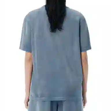 Alexander Wang Logo T-Shirt Blue