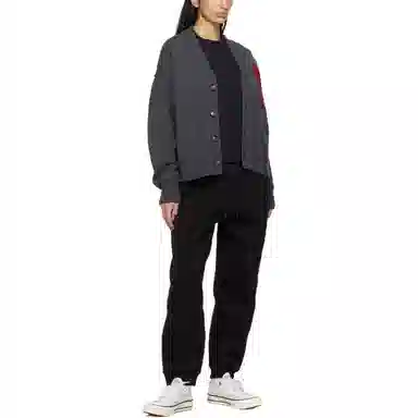 AMIPARIS V-Neck Sweater Grey