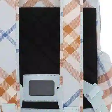 Burberry Nylon Backpack Kids Slate Blue
