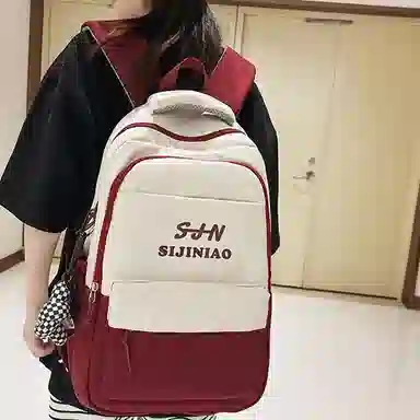 恒源祥 简约百搭时尚 尼龙 双肩包 男女同款情侣款 多色