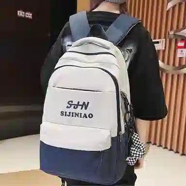 恒源祥 简约百搭时尚 尼龙 双肩包 男女同款情侣款 多色