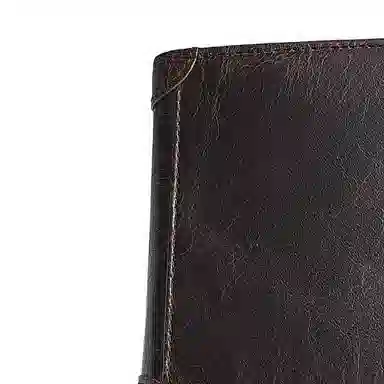 彤彤兔 短款复古多卡位 油蜡皮 皮夹钱包 男款 多色