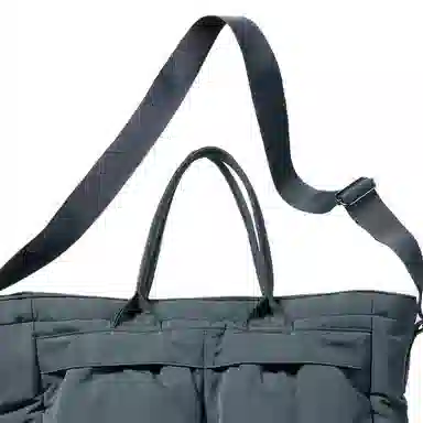 UNIQLO 2Way Tote Bag Deep Green