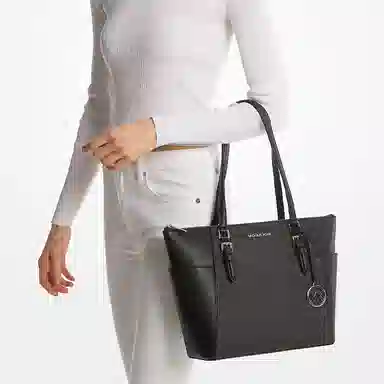 MICHAEL KORS MK Charlotte LOGO Tote