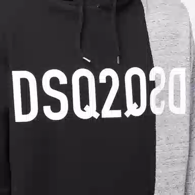 DSQUARED2 Logo Hoodie Black