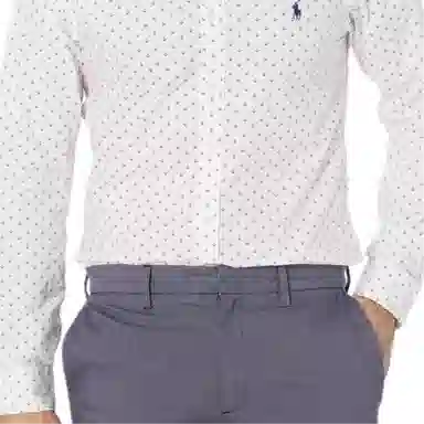 Ralph Lauren Spot Single-Breasted Shirt