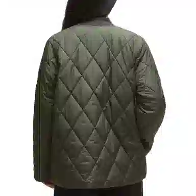 Barbour Letter Print Pocket Flight Jacket Women