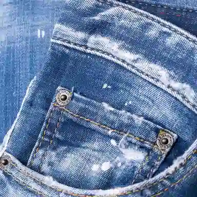 DSQUARED2 SS22 Distressed Jeans Blue