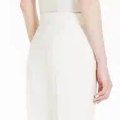 MaxMara Nepeta Wool Crpe Ankle-Length Trousers