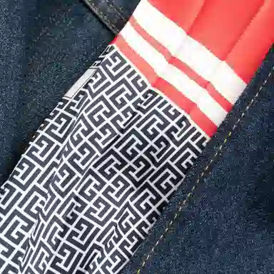 Balmain SS23 Flare Jeans Blue