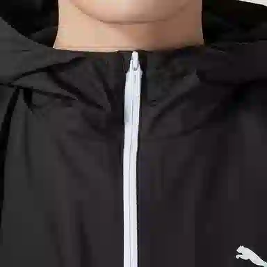 PUMA Sports Lifestyle Hoodie Jacket Black