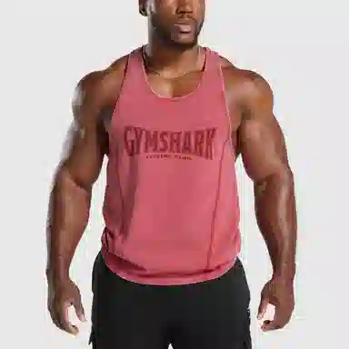 GYMSHARK Heritage Washed Stringer