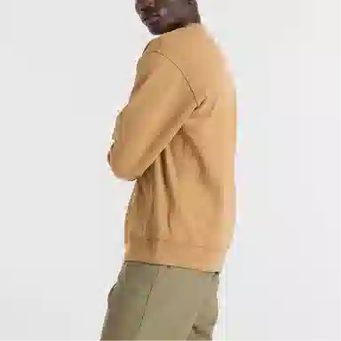 New Balance Athletics French Terry Crew Yellow