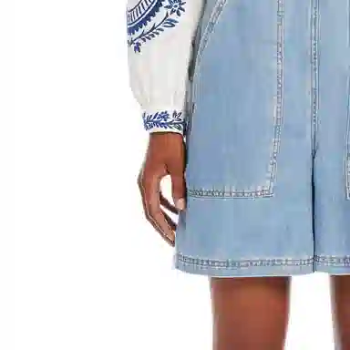 WEEKEND MaxMara Elica Cotton And Linen Denim Jeans