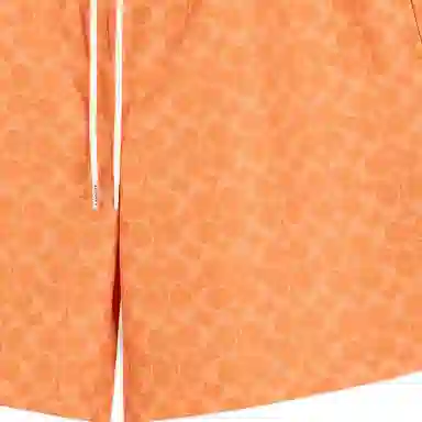 COACH SS25 Classic Logo Swim Shorts Orange