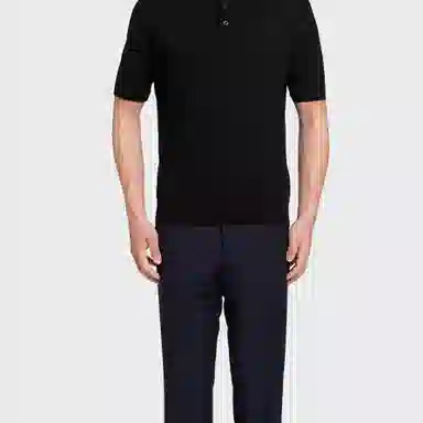 Prada SS22 Black Polo