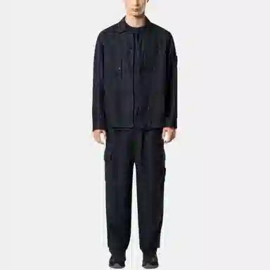 Stone Island Ghost Series Navy Cargo Pants