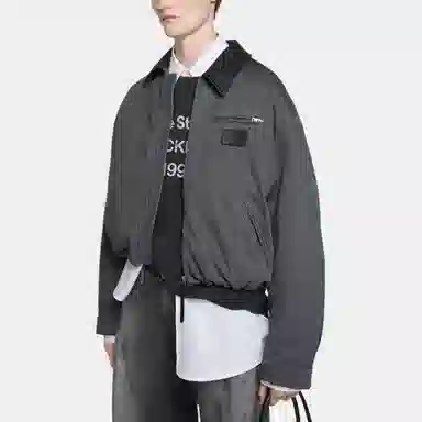 Acne Studios Barn Logo Zip Jacket