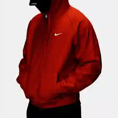 Supreme x Nike Zip Up Hooded Sweatshirt