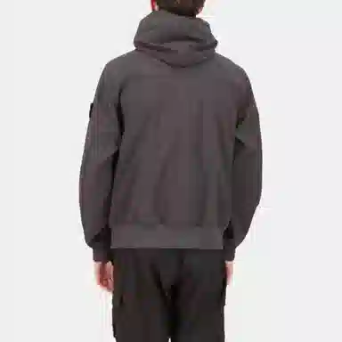 Stone Island SS25 Soft Shell Jacket Carbon Grey