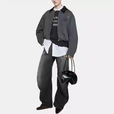 Acne Studios Barn Logo Zip Jacket