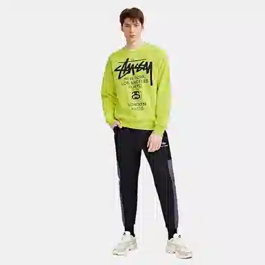 Stussy World Tour Crewneck Sweatshirt