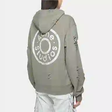 Acne Studios FW24 Moss Green Hoodie
