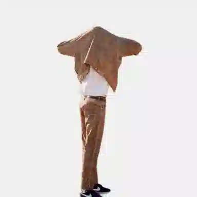 Stussy x Levi's FW23 Jacquard Jacket Brown