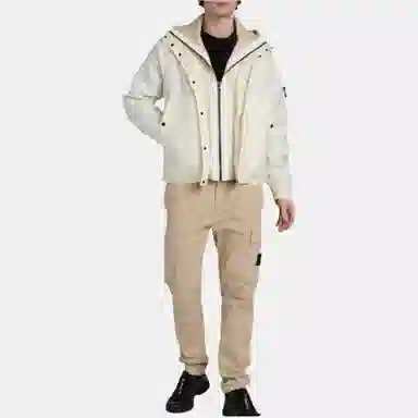 Stone Island Badge Cotton Jacket