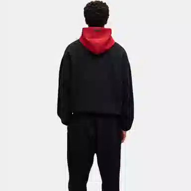 Fear of God Essentials x NBA Pullover Hoodie Black/Red