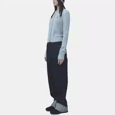 RestRecreation FW25 BUTTON HOLE KNIT CARDIGAN