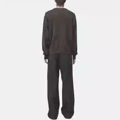 RestRecreation FW25 LOGO CREW NECK SWEATER