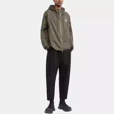 Moncler FW22 Logo Patch Hooded Jacket