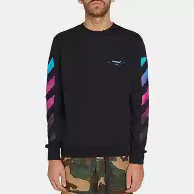 OFF-WHITE Rainbow Arrow Long Sleeve
