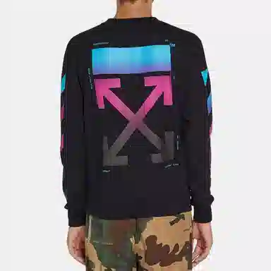 OFF-WHITE Rainbow Arrow Long Sleeve