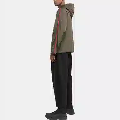 Moncler FW22 Logo Patch Hooded Jacket