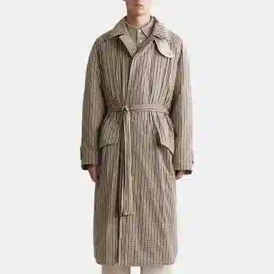 COS Relaxed Waist Tie Coat