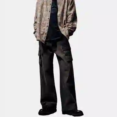 H&M Loose Fit Mid Waist Jeans