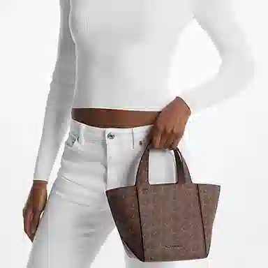 MICHAEL KORS MK Jordin Logo Tote