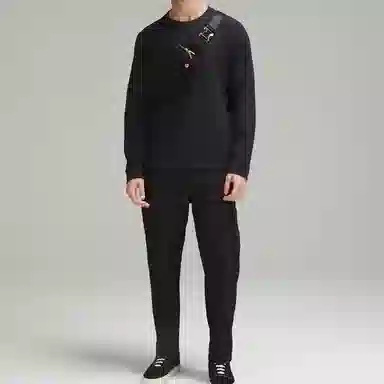 lululemon Everywhere Logo Large Belt Bag Black Gold