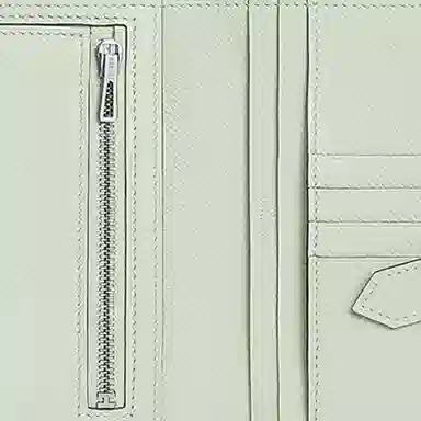 HERMES Bearn Epsom 0S Vert Fizz