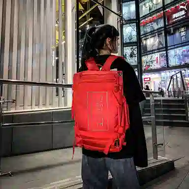 彤彤兔 时尚潮流 牛津布 双肩包 常规 男女同款情侣款 多色