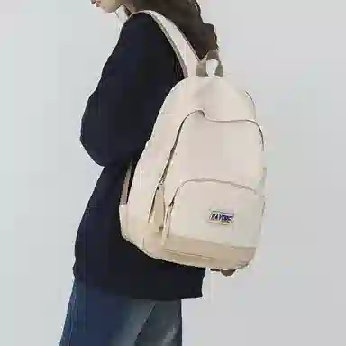 恒源祥 复古简约 尼龙 双肩包 男女同款情侣款 多色