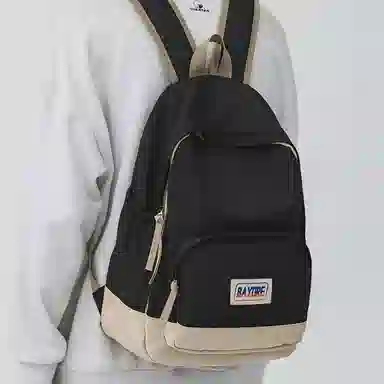 恒源祥 复古简约 尼龙 双肩包 男女同款情侣款 多色