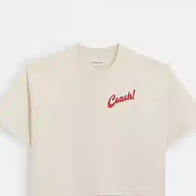 COACH SS24 Logo Print T-Shirt