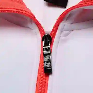 HUGO BOSS Logo Embroidered Hoodie Jacket White