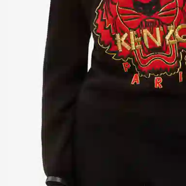 KENZO Tiger Embroidered Wool Sweater